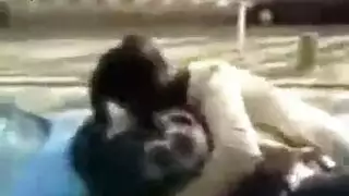 احتفال جنس سحاق آسيوي: تدفق وصياح